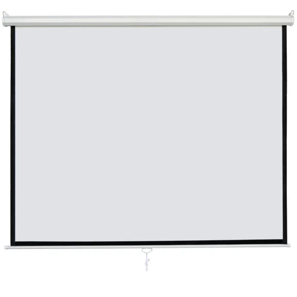 Light Wave Manual Projector Screen 240 x 240cm-LW-MPS-240M