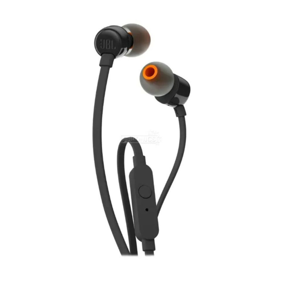 Jbl Tune 110 Earphones Black- Jblt110blk