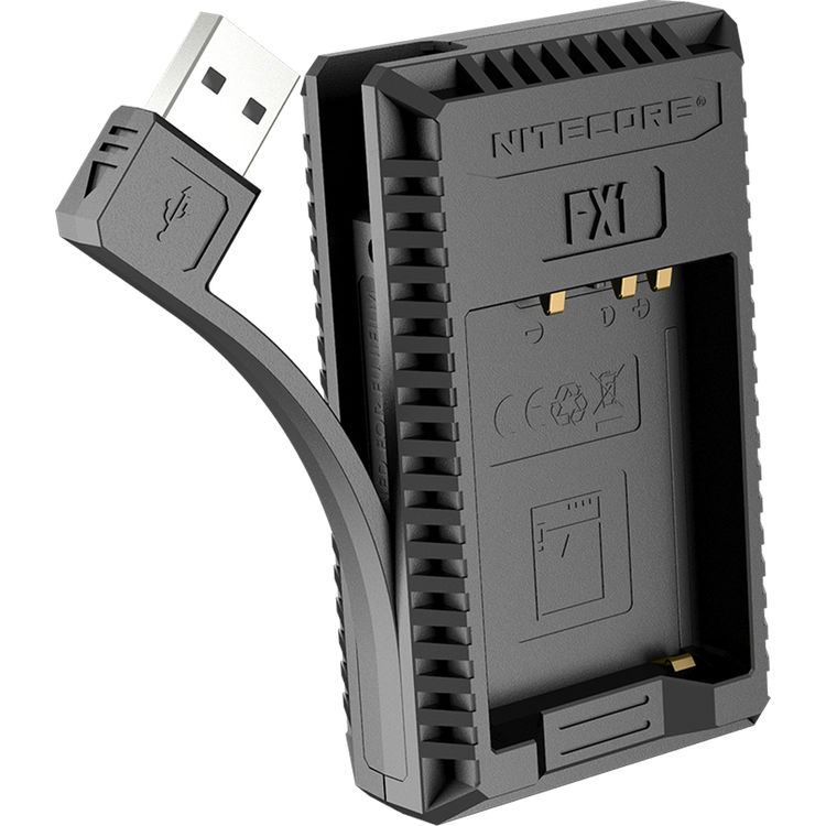 Nitecore UNK1 Dual-Slot USB Travel Charger for Nikon