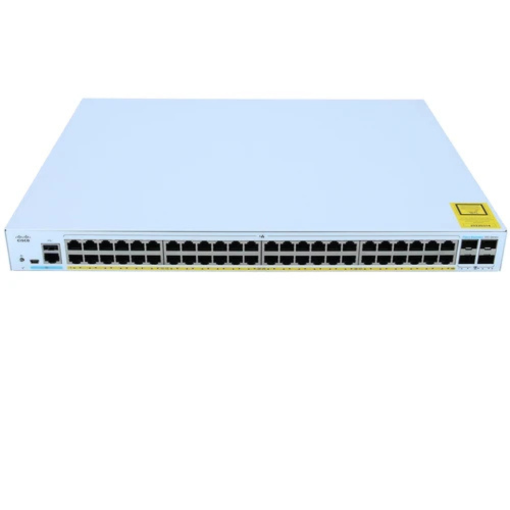 Cisco Business CBS350-48P-4G 48-Port Gigabit PoE Managed Network Switch