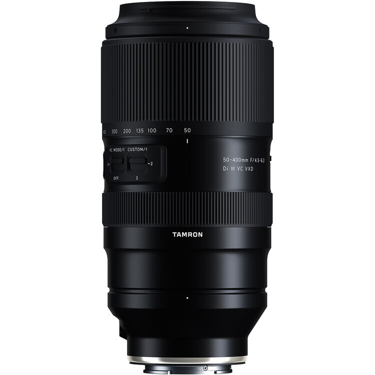 Tamron 50-400mm f/4.5-6.3 Di III VC VXD Lens for Sony E