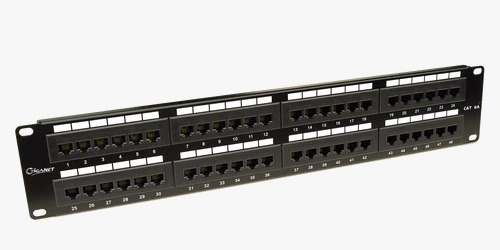 Giganet Category 6A UTP 19'48 Port Patch Panel