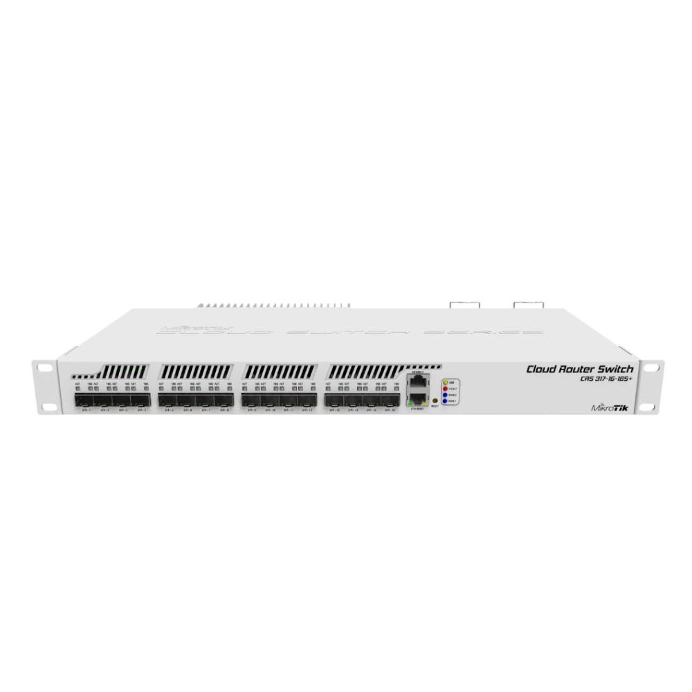MikroTik Smart Switch 1 x Gigabit LAN 16 x SFP+ Ports CRS317-1G-16S+RM
