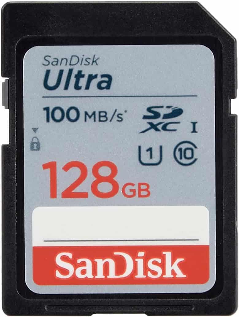 SanDisk 128GB Ultra UHS-I SDXC Memory Card 100MB/s