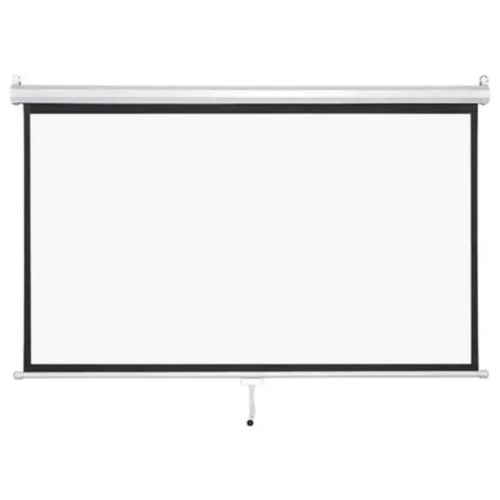 Light Wave Manual Projector Screen 240 x 240cm-LW-MPS-240M