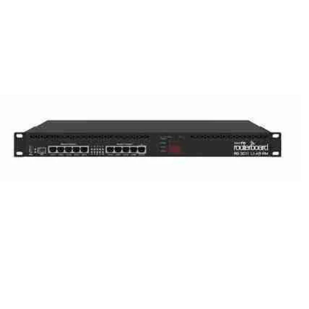 MikroTik RB4011iGS+RM Ethernet 10-Port Gigabit Router