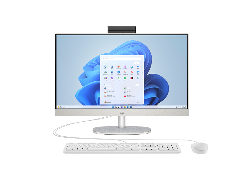 HP All-in-One 24-CR0229D Touch Screen PC  Core i5-1334U 8GB DDR4 512GB SSD 23.8-C1JT1PA