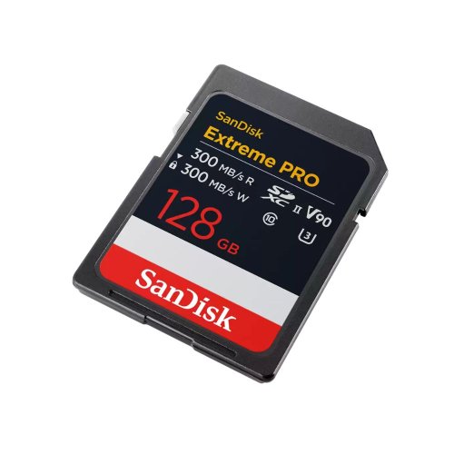 SanDisk Extreme PRO 128GB SDXC Memory Card 8K V90 UHS-II SDSDXDM-128G-GN4IN