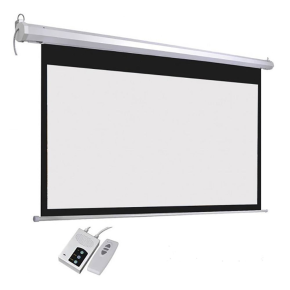 Light Wave Auto Electric Projector Screen 243 x 243cm 96 x 96 Inches