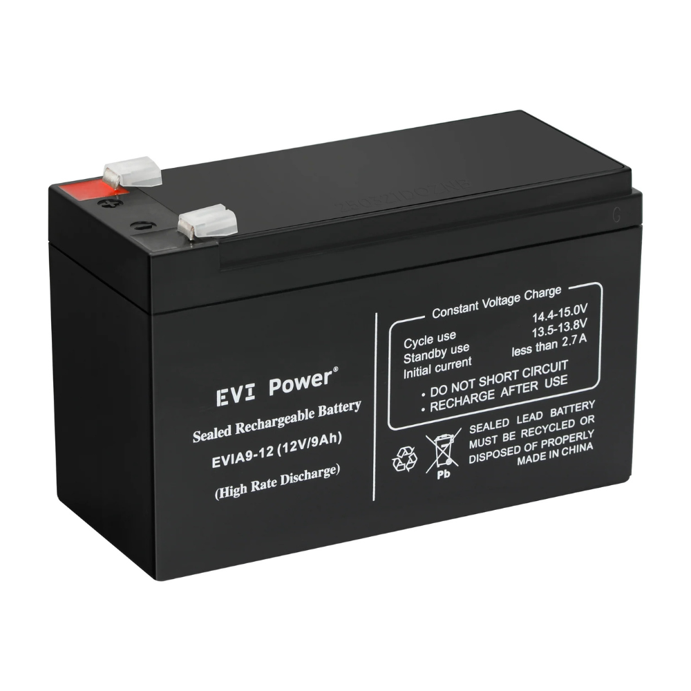 EVI 9Ah 12V Lead-Acid Battery - EVIA9-12