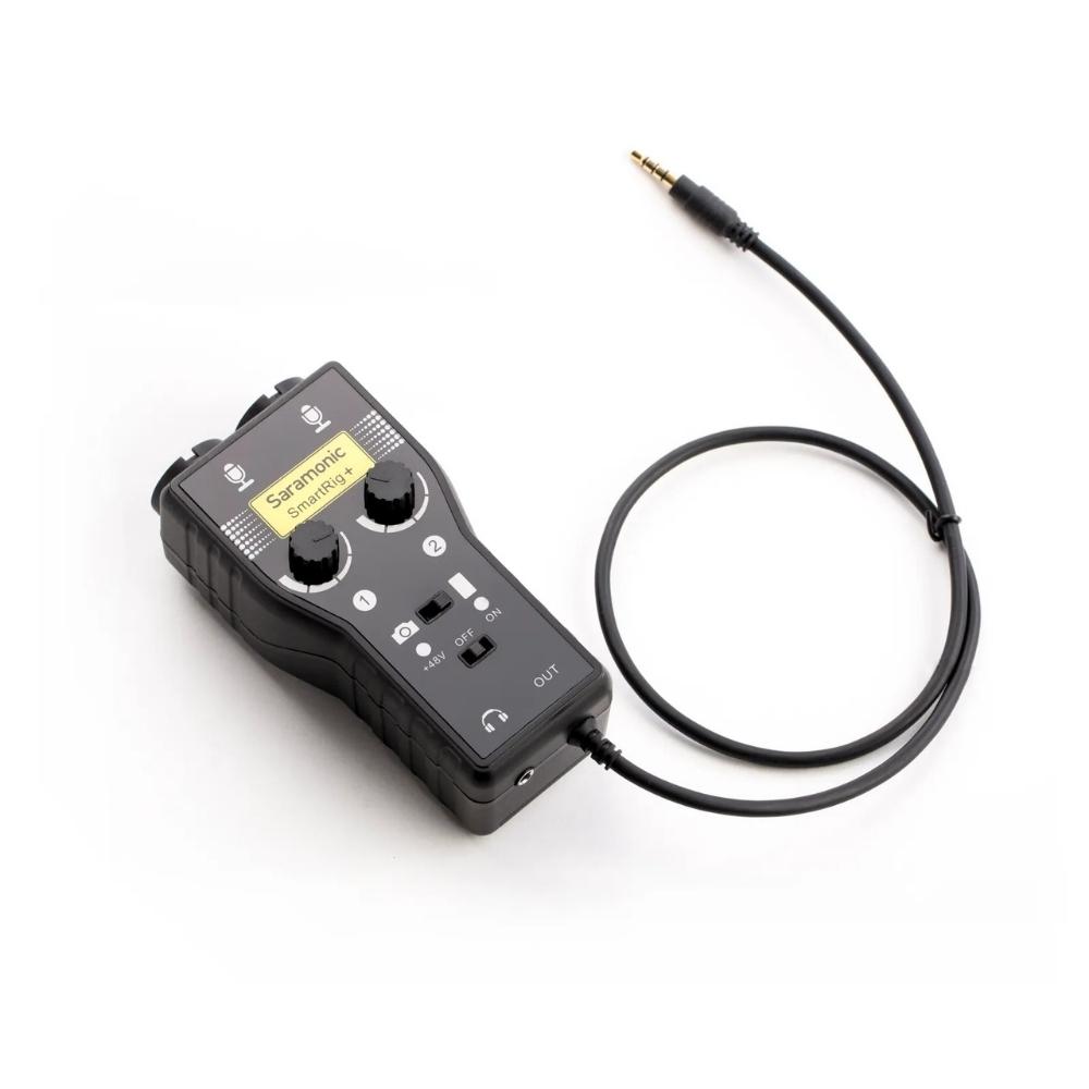 Saramonic SmartRig+ Di, Two-Channel Mic and Guitar Interface