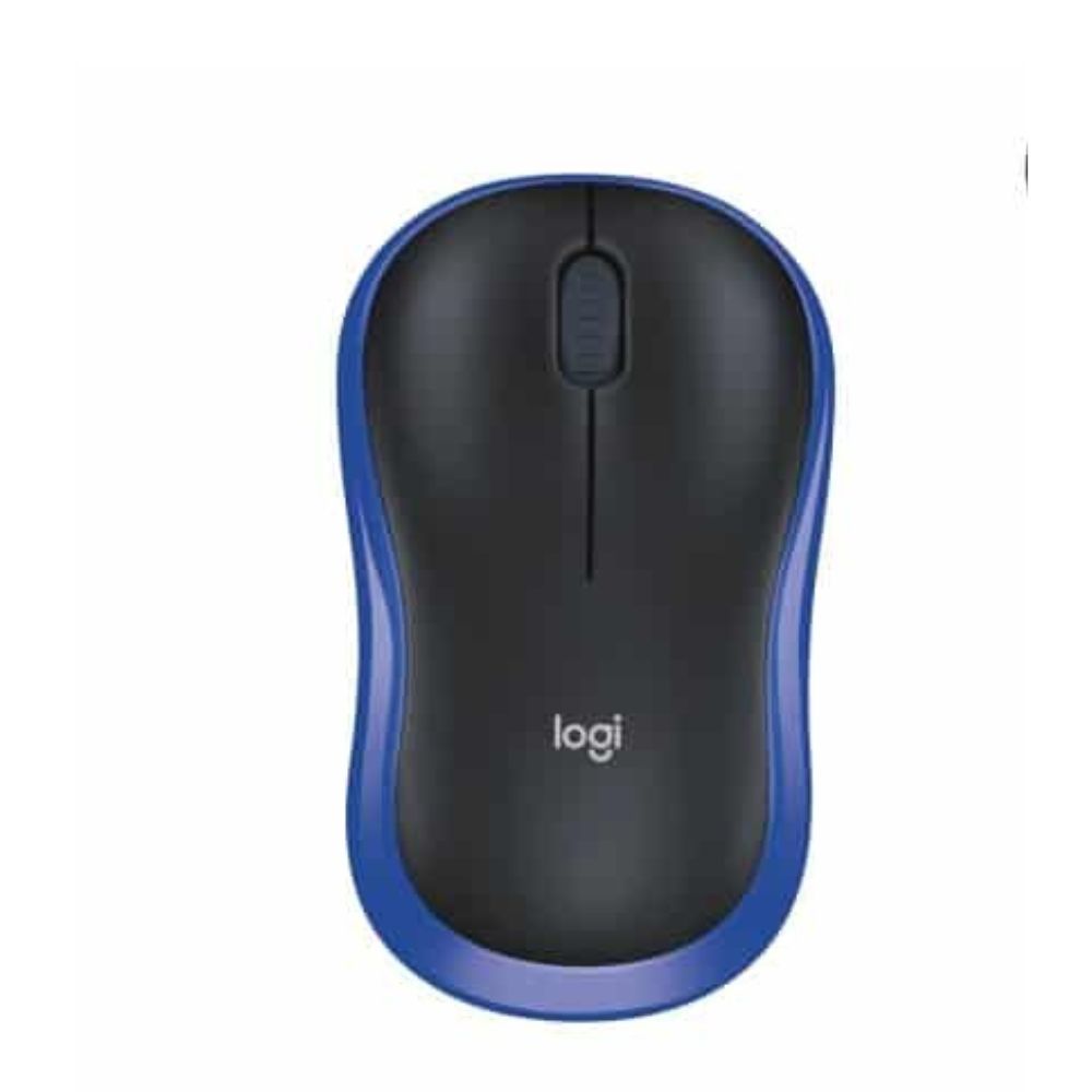 Logitech m185 wireless blue mouse