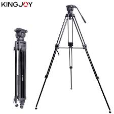 Kingjoy VT-2500+VT-2510 black Professional Video/Camera Tripod Kit