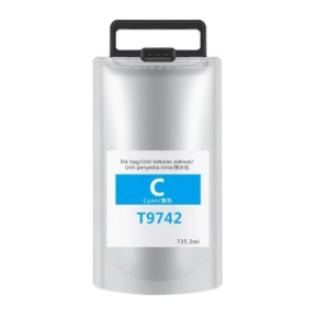 Epson T9742 Cyan XXL Ink Cartridge for WF-C869R Series-C13T974200