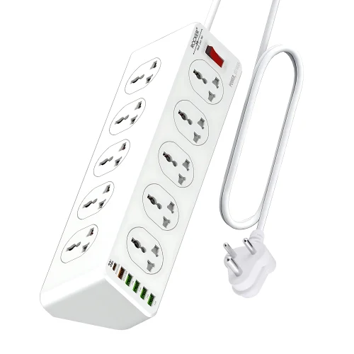 Light Wave LW-EXT-106U-3P 10-Way Extension Socket