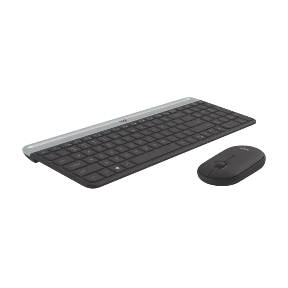 Logitech MK470 Slim Wireless Keyboard and Mouse Combo Graphite (920-009204)