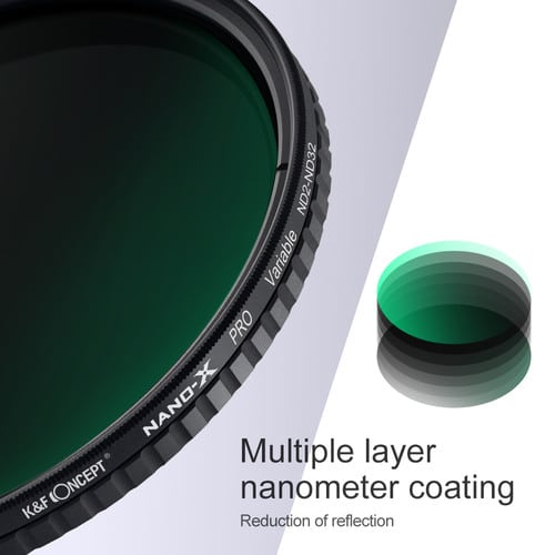 K & F Concept Nano-X Variable Fader Optics Filter (86mm)