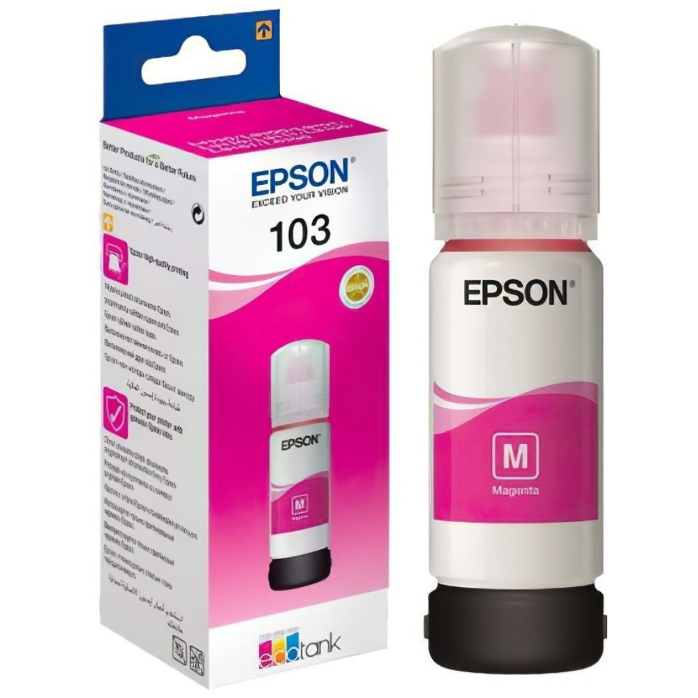Epson 103 Magenta Ink Bottle C13T00S34A