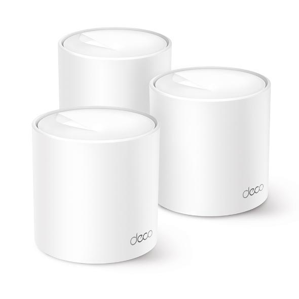 TP-Link Deco X10 AX1500 Whole Home Mesh Wi-Fi 6 System (3 Pack) TL-DECO X10