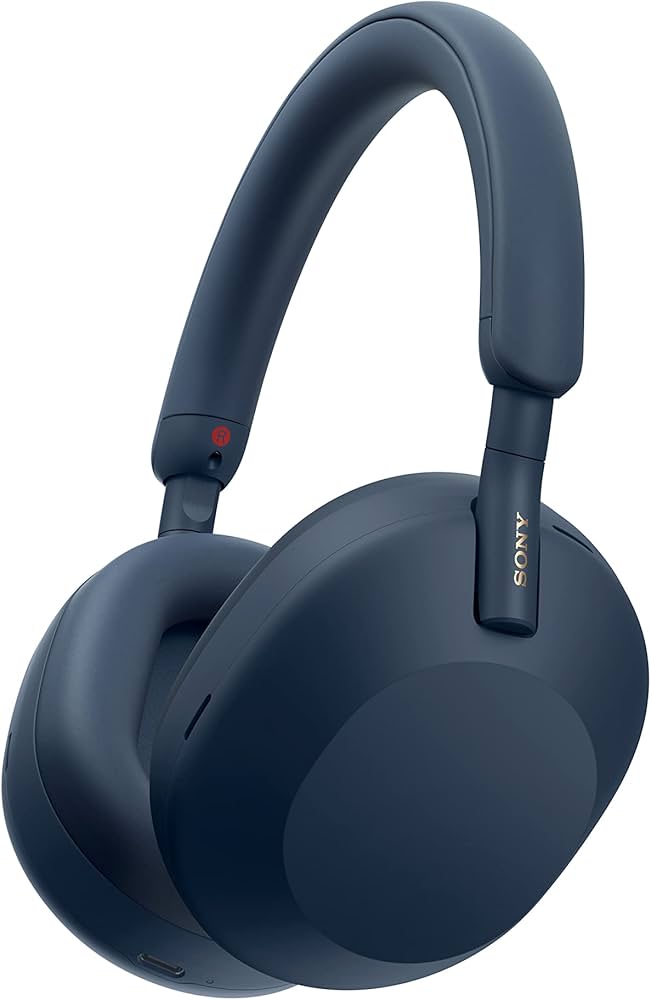 Sony WH-1000XM5 Wireless Noise Cancelling Headphones-Midnight Blue