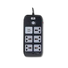 LW 72UC 3P 7-Way Extension Socket with USB & Type-C Charge