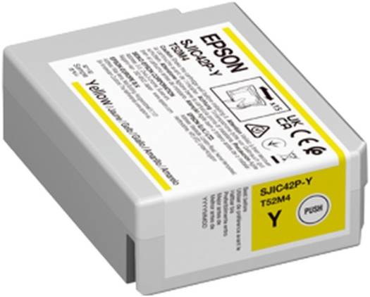Epson sjic42p-y c4000 yellow ink-C13T52M440