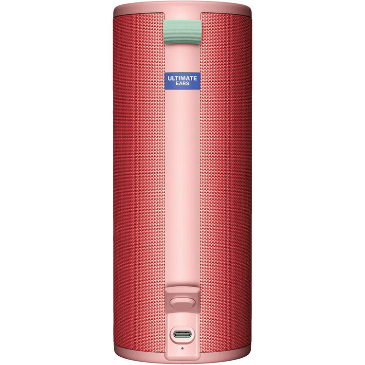Logitech Ultimate Ears BOOM 3 Portable Wireless Bluetooth Speaker-Sunset Red