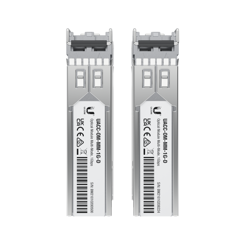 Ubiquiti Optical Multi-Mode Module 1G 2-Pack (UACC-OM-MM-1G-D-2)
