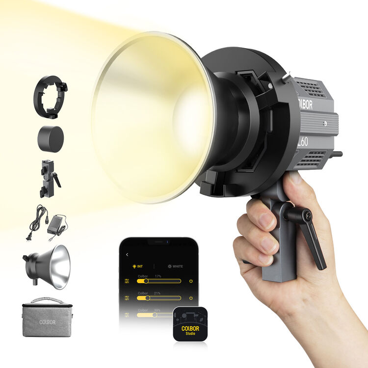 COLBOR COB VIDEO LIGHT CL60