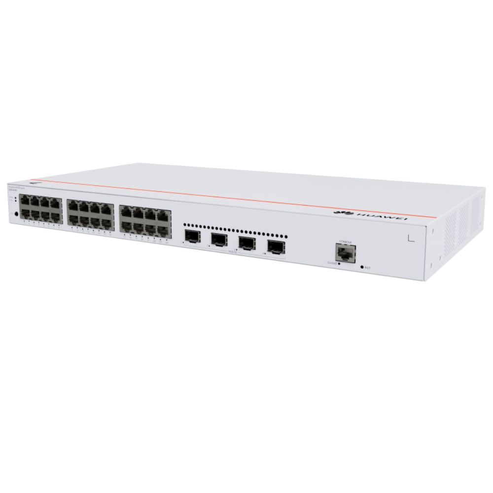 Huawei S220-24T4X | 24x GE RJ45 & 4x 10GE SFP+ Smart Managed Access Switch
