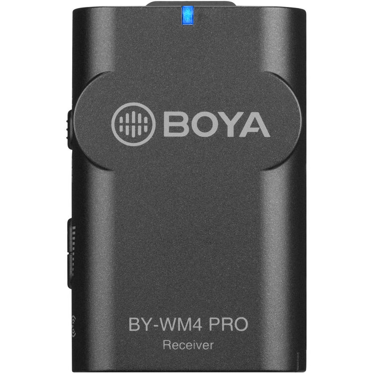 BOYA BY-WM4 PRO Digital Camera-Mount Wireless Omni Lavalier Microphone System