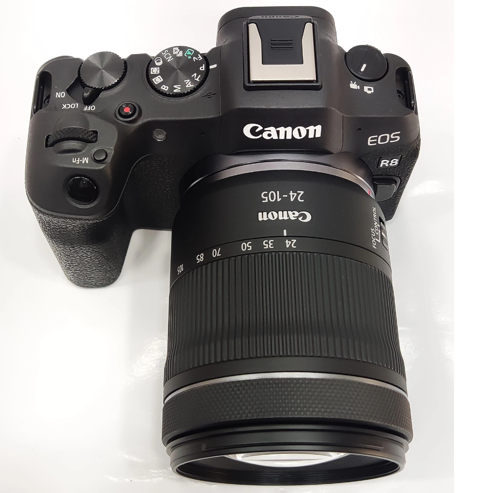 Canon EOS R8 Mirrorless Camera with RF 24-105mm F4-7.1 IS STM Lens