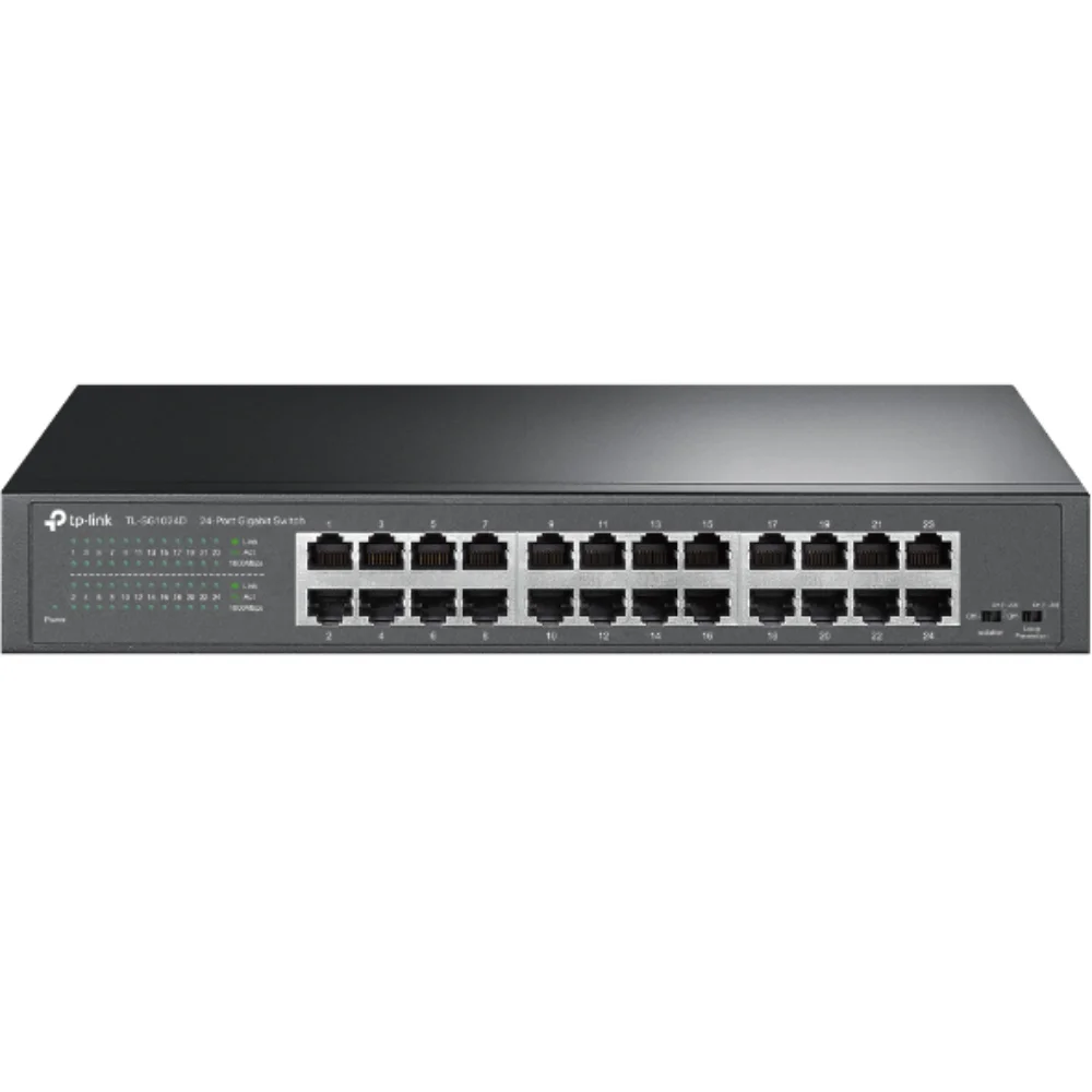 TP-Link 24-Port Gigabit Desktop/Rackmount Switch-TL-SG1024D