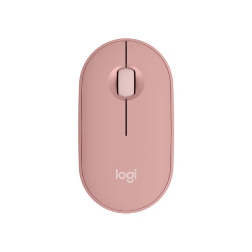 Logitech M350s Pebble Bluetooth Mouse-Tonal Rose-910-007014