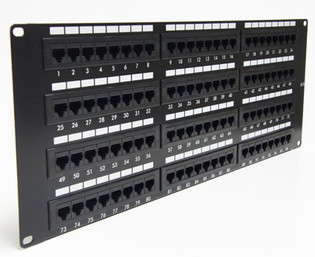 Giganet Category 6A UTP 19'48 Port Patch Panel