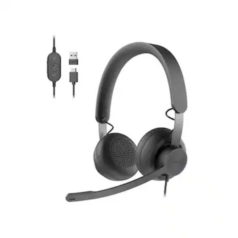 Logitech Zone Wired Headset with Noise Cacelling Mic-981000875