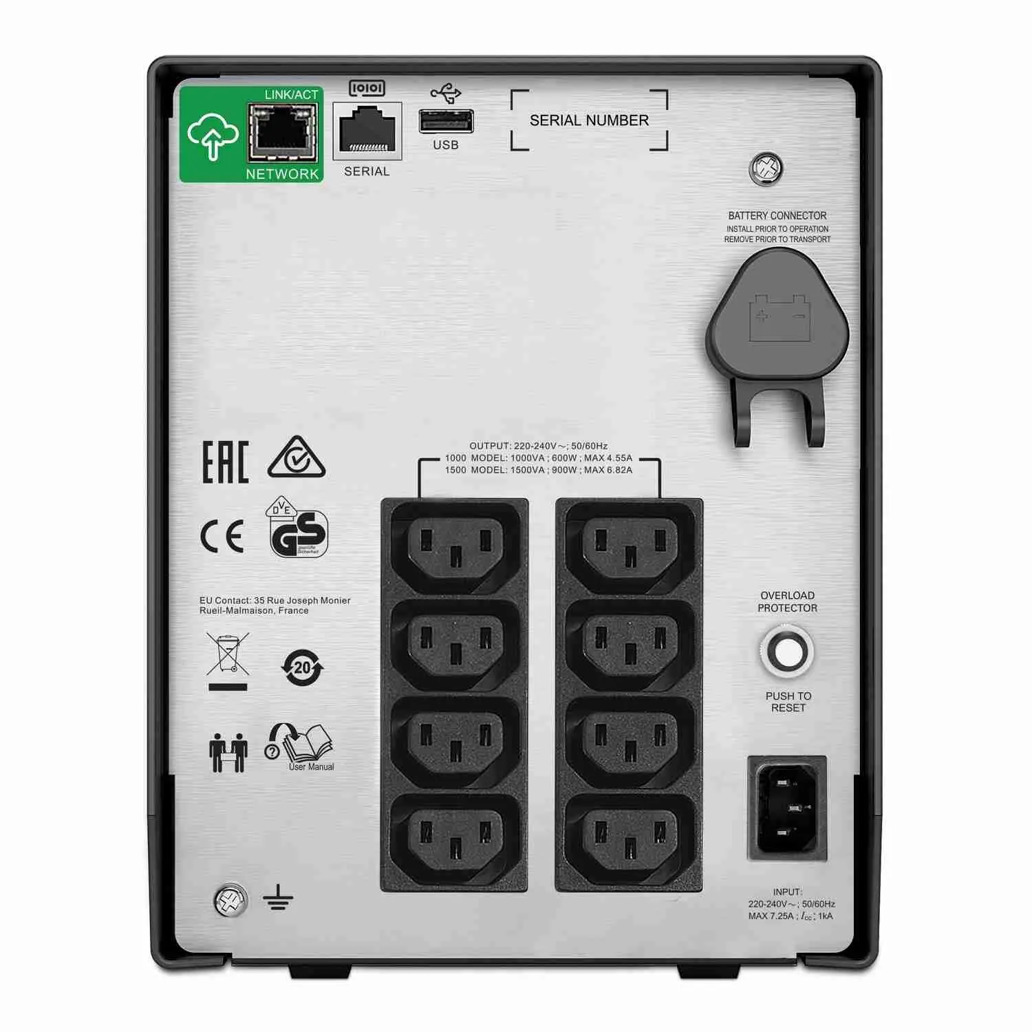 APC Smart-UPS C 1000VA LCD 230V With SmartConnect
