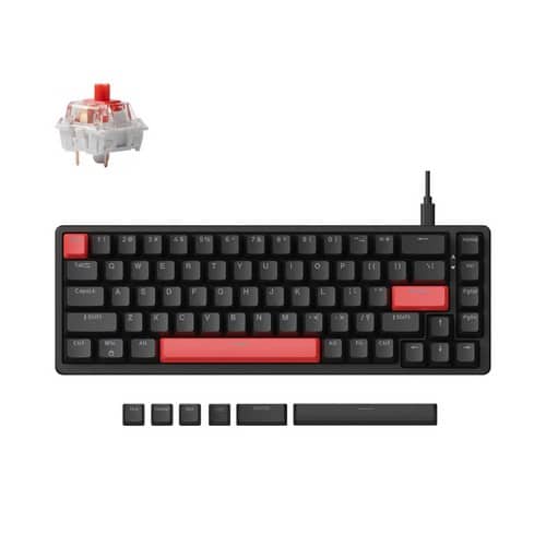 Lemokey X6 QMK Wired Mechanical Keyboard
