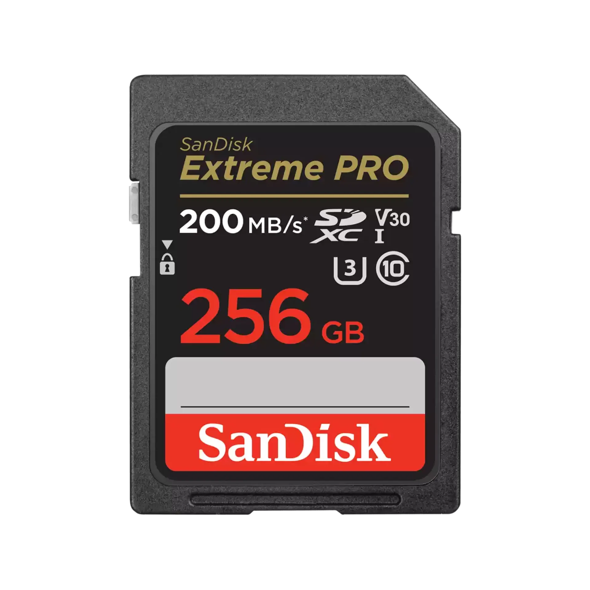 SanDisk Extreme PRO 256GB SDXC UHS-I Card 200MB/s - SDSDXXD