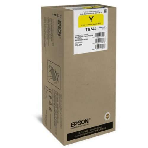 Epson T9744 Yellow XXL Ink Cartridge for WF-C869R Series-C13T974400