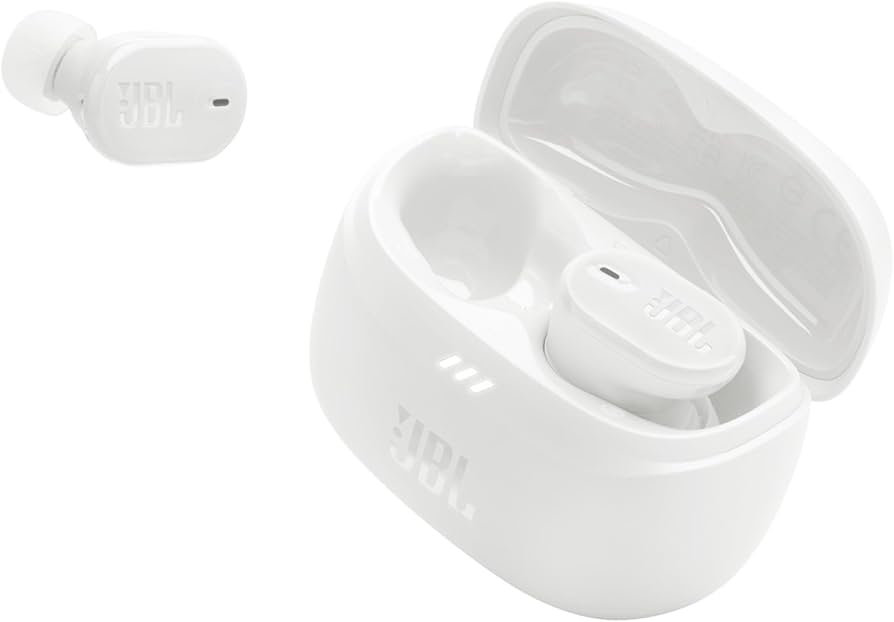 Jbl Tune Buds With Noise Cancelling-white -jbltbudswht