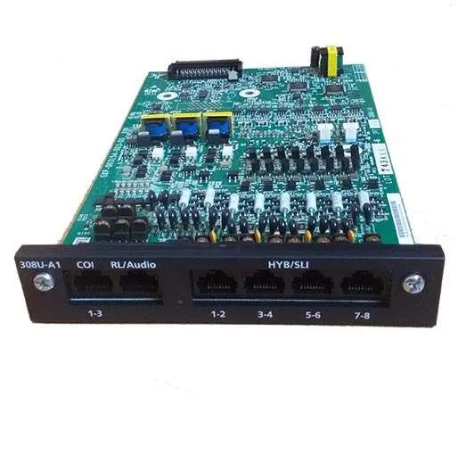 NEC SL2100 PBX System with Default 3 Trunk 8 Extension Card