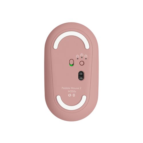 Logitech M350s Pebble Bluetooth Mouse-Tonal Rose-910-007014