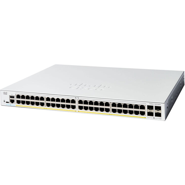 Cisco WS-C3750-48PS-S CAT3750 48 10/100 PoE + 4 SFP