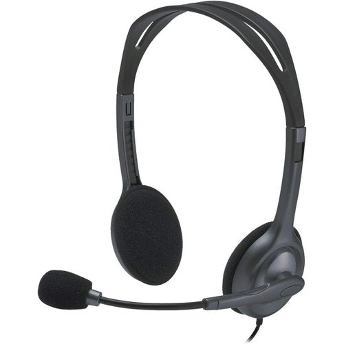 Logitech H111 Stereo Headset Black (3.5mm Jack 918-000593)