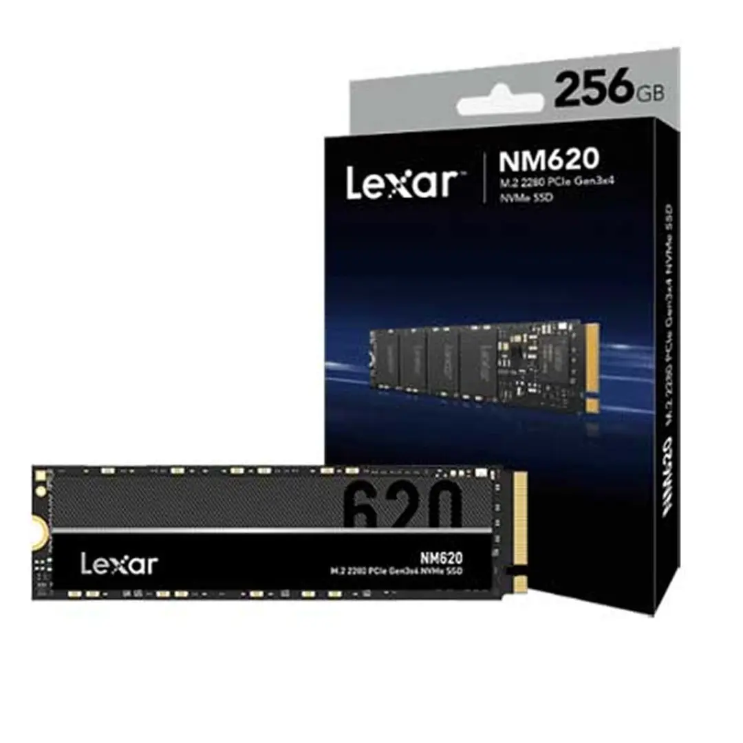 Lexar NM620 256GB M.2 2280 PCIe Gen3x4 NVMe SSD