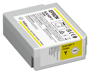 Epson sjic42p-y c4000 yellow ink-C13T52M440