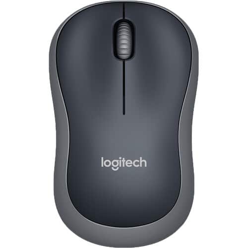 Logitech Grey M185 Wireless Mouse-swift Grey-910-002235