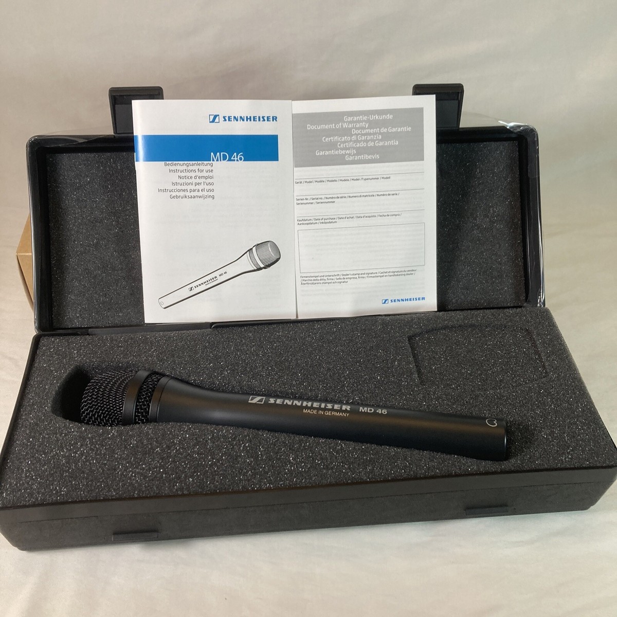 Sennheiser MD 46 – Dynamic ENG Microphone