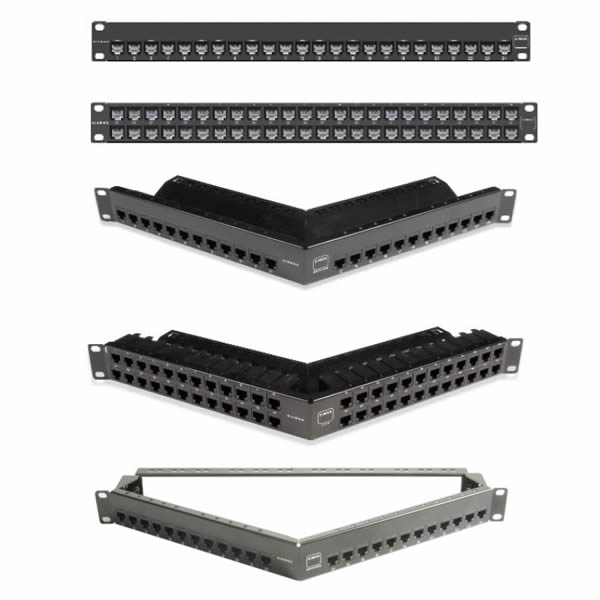 SIEMON Z-MAX 24-Port Cat6A Shielded Patch Panel